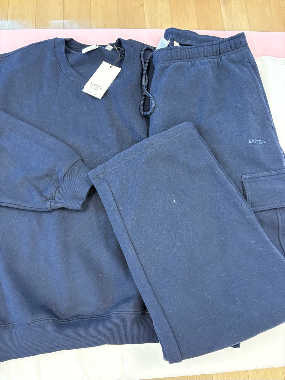 New aritzia sweatfleece set